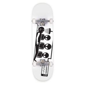 ALIEN WORKSHOP Abduction Complete Skateboard 7.75' - Λευκό